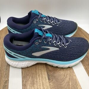 Brooks Women's Athletic Shoes - Navy and Teal